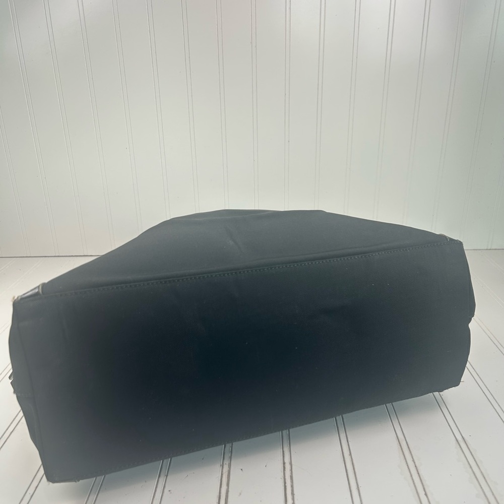 Gucci Vintage Black Nylon Tote Bag with Leather Trim - Picture 9 of 9